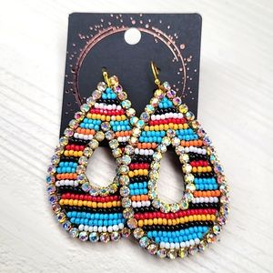 SEED BEAD EARRINGS